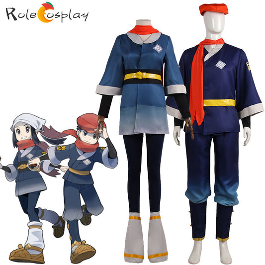 Pokemon Arceus Akari Rei Female Male Style Cosplay Costume